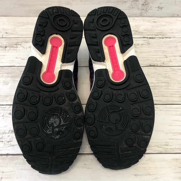 Adidas ZX Flux Torsion Women’s Purple Sneakers Size 7 1/2 - Picture 11 of 12